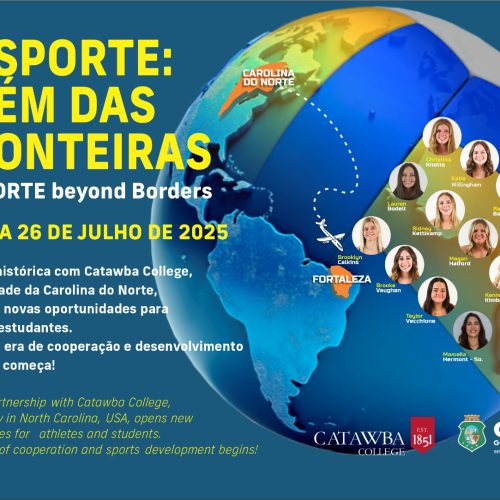 Sesporte apoia intercâmbio com time feminino de vôlei da Catawba College (EUA)