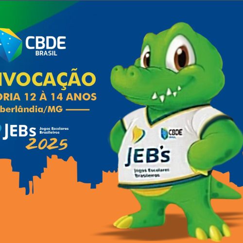 Sesporte divulga lista de convocação dos atletas de 12 a 14 anos e técnicos para os Jogos Escolares Brasileiros
