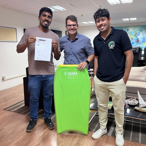 Atleta de boadyboarding conta com apoio da Sesporte para competir em Portugual