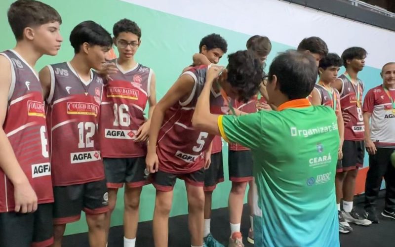 Futsal e Voleibol definem campeões nos Jogos Escolares do Ceará