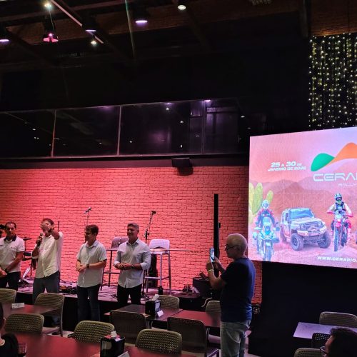 Sesporte participa do lançamento da 39ª edição do rally regularidade Cearapió 2026
