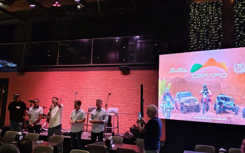 Sesporte participa do lançamento da 39ª edição do rally regularidade Cearapió 2026