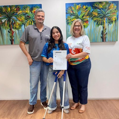Sesporte concede passagens aéreas para atleta de paranatação