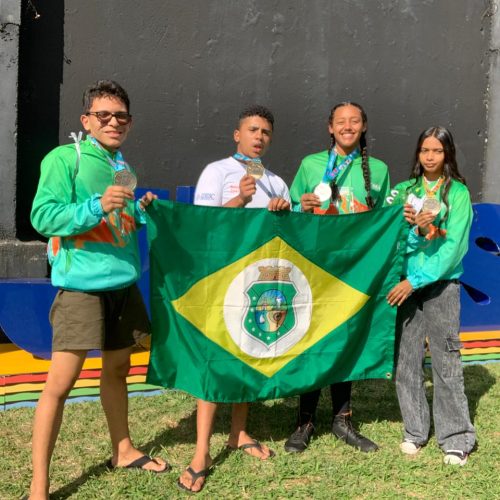 Delegação do Ceará conquista mais 8 medalhas e chega ao total de 51 medalhas nos JEB’s