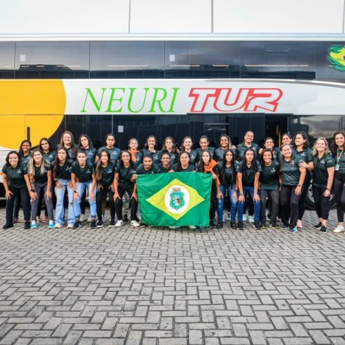 Delegação do Ceará embarca para disputar a Copa Rainha Marta, em Maceió