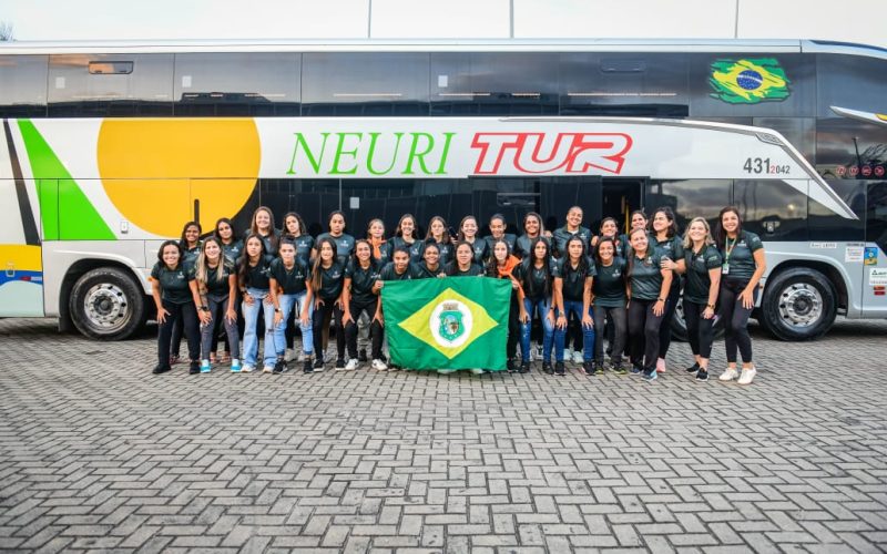 Delegação do Ceará embarca para disputar a Copa Rainha Marta, em Maceió
