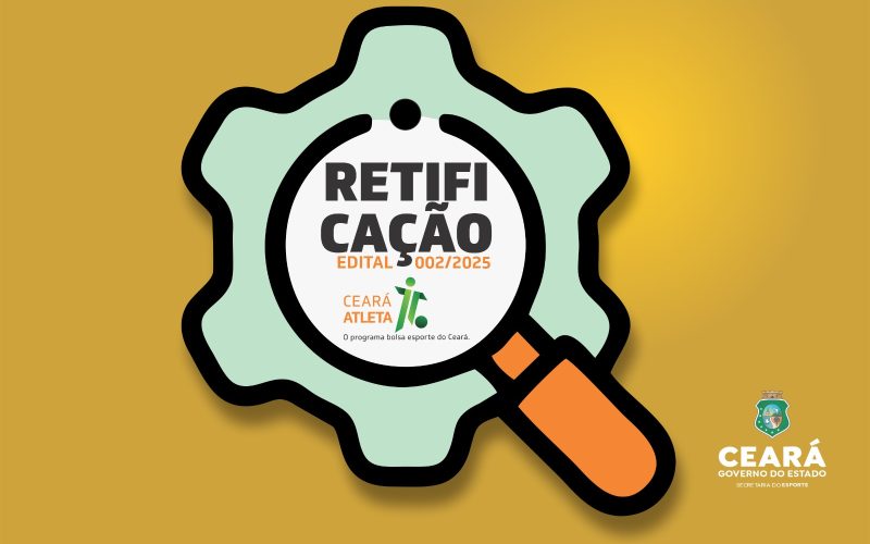 Sesporte divulga retificação do edital do Projeto Bolsa-Esporte