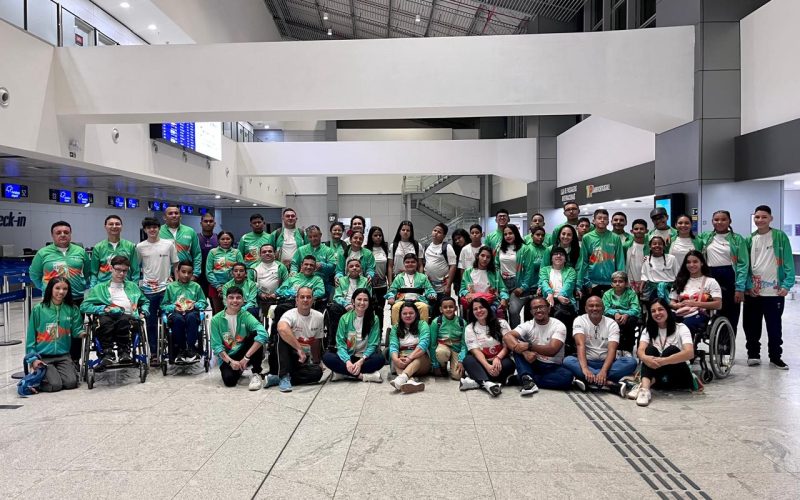 Delegação do Ceará embarca para São Paulo para participar da segunda fase das Paralimpíadas Escolares 2025