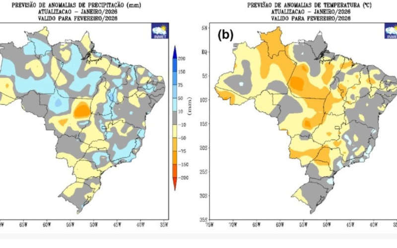 Fevereiro começa com ciclone e risco de onda de calor ao longo do mês; veja previsão