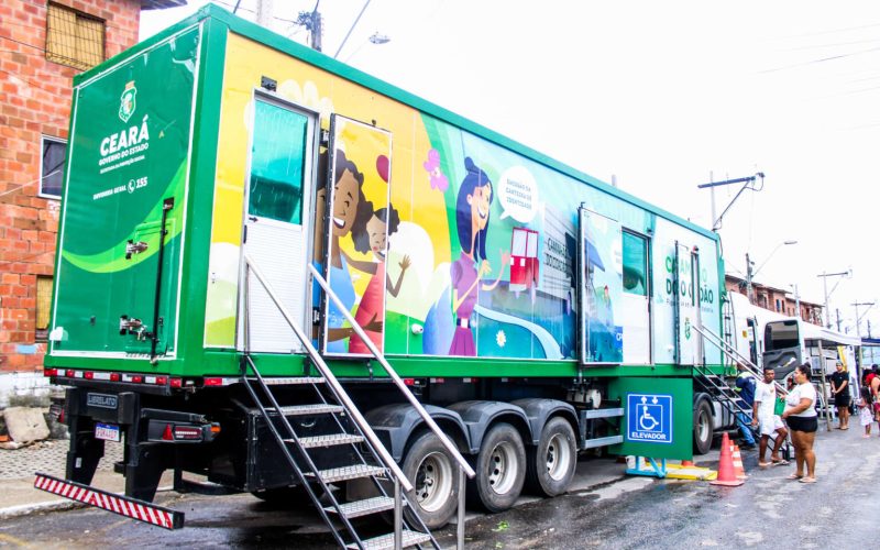 Caminhão do Cidadão leva serviços de documentação a sete municípios do Ceará na próxima semana