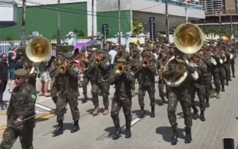 Desfile cívico de 7 de Setembro mobiliza Fortaleza neste domingo