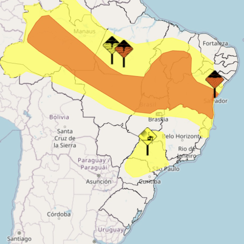 Frio segue no Sul e Sudeste nesta terça-feira