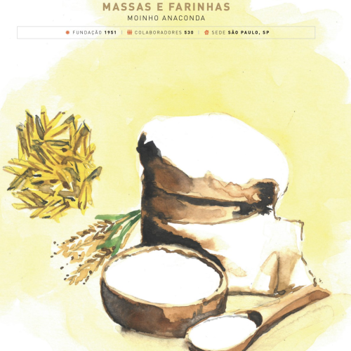 A melhor do agronegócio em Massas e Farinhas: Anaconda