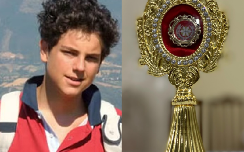 Paróquia Cristo Rei recebe relíquia de São Carlo Acutis neste sábado, em Fortaleza