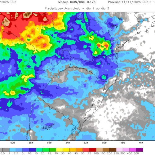 Quarta-feira terá retorno das chuvas e calor de até 35°C. Veja a previsão