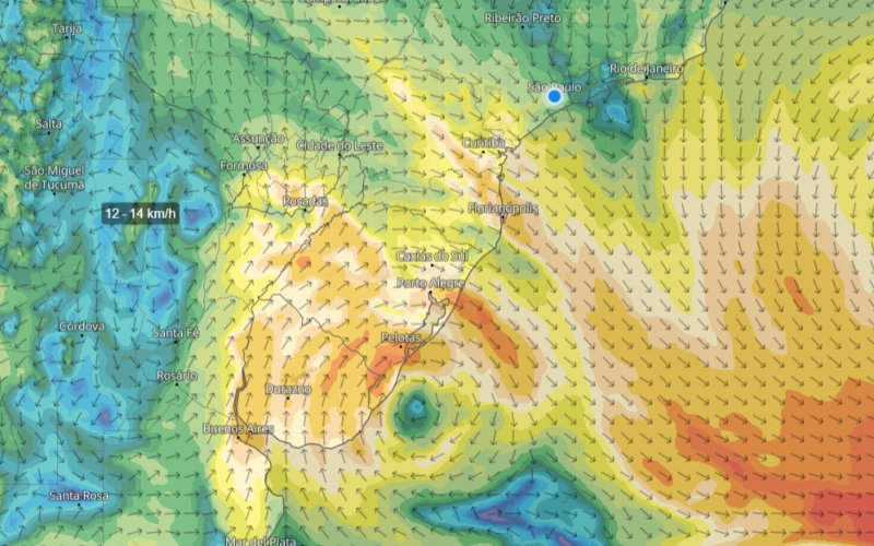 Primeiro ciclone extratropical de 2026 se forma no Sul do país; veja quando