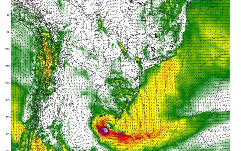 Ciclone extratropical no Brasil: veja a previsão e saiba quais áreas serão afetadas