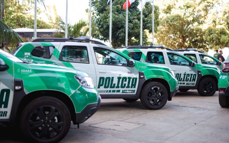 Ceará recebe primeiras 30 viaturas semiblindadas para reforçar segurança da PM