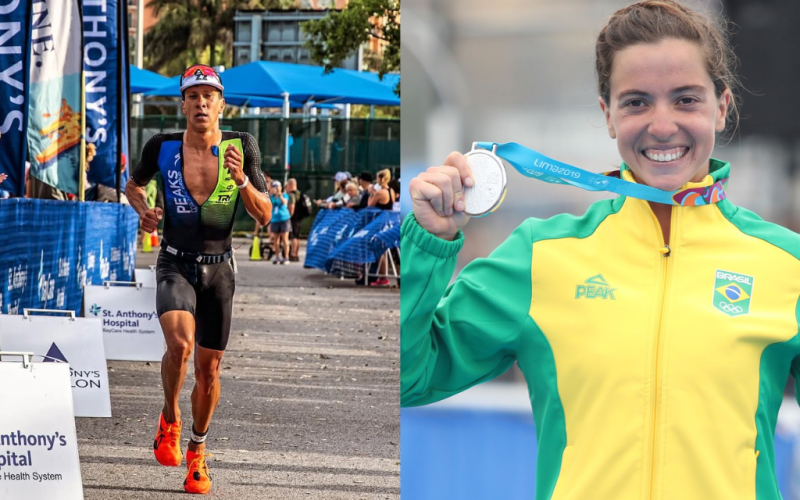 Challenge Family Fortaleza terá a participação dos triatletas olímpicos Danilo Pimentel e Vittoria Lopes
