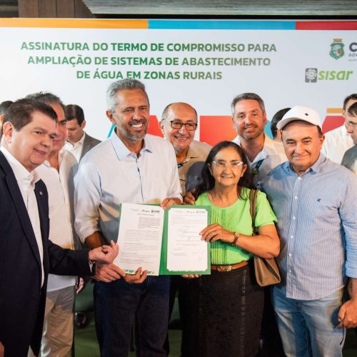 Mais de 2.700 famílias do Ceará terão acesso ampliado à água potável na zona rural