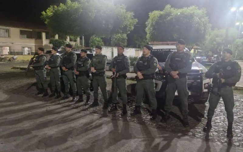 Forças de Segurança capturam 50 pessoas em operação intensiva no Ceará