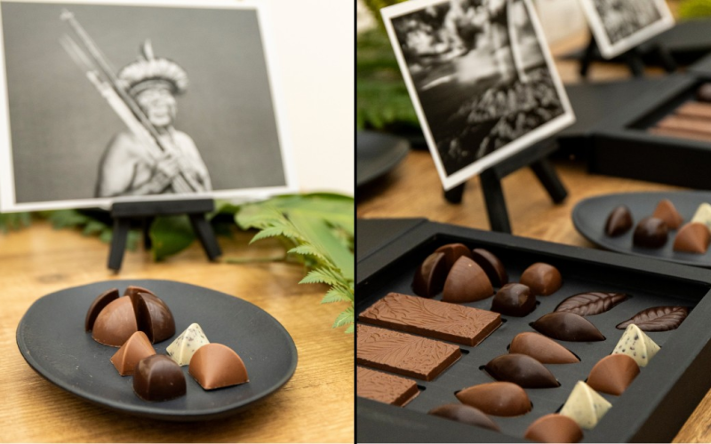 Com obras de Sebastião Salgado, marca de chocolates homenageia povos indígenas