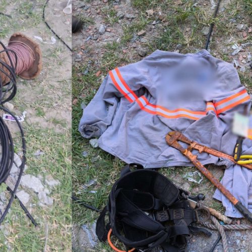 Trio é preso em flagrante por furtar fios e fazer “gato” de energia em Fortaleza