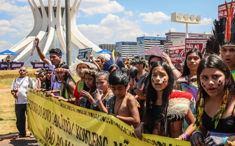 STF tem placar de 3 votos a 0 contra marco temporal