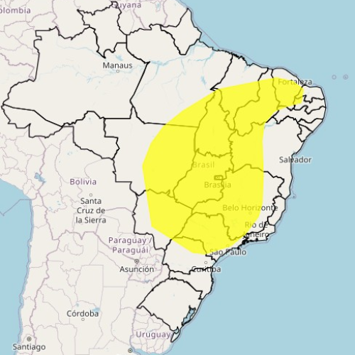 Frio segue no Sul, enquanto Sudeste e Centro-Oeste podem ter máximas de 40°C