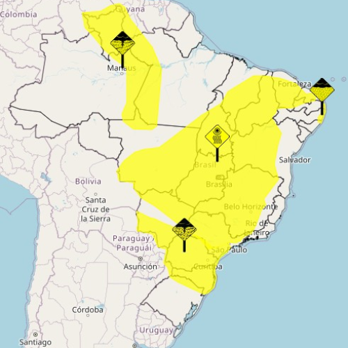 Onda de calor mantém temperaturas próximas a 40°C nesta quinta