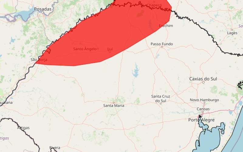 Brasil tem alerta vermelho para tempestades; veja onde