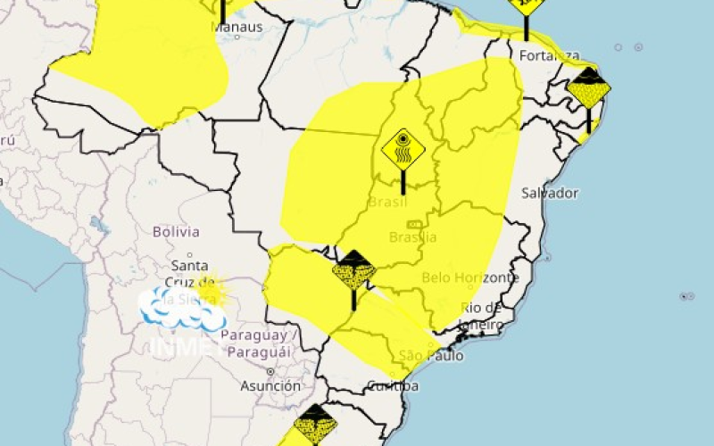 Veranico segue influenciando temperaturas nesta quinta; veja previsão