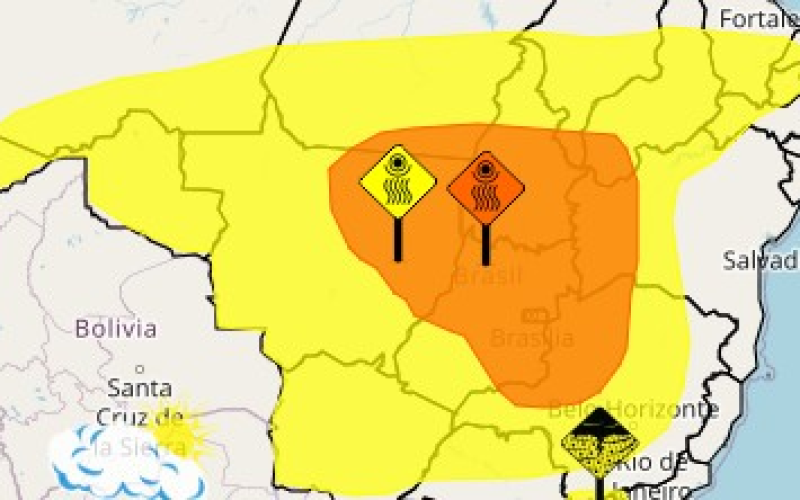 Norte e Sul do Brasil devem ter chuva, e Centro-Oeste, tempo seco