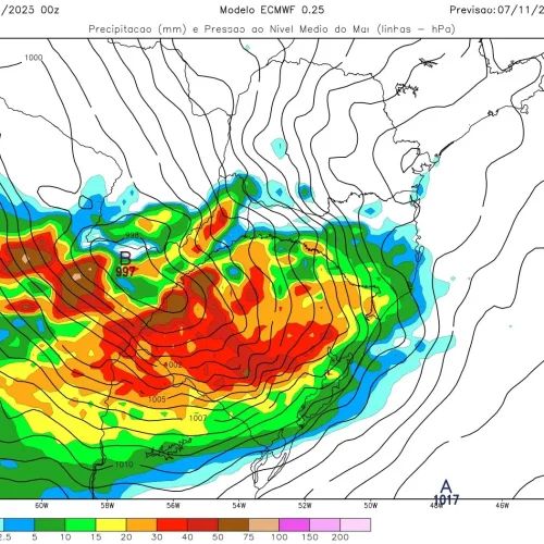 Sul do Brasil pode ter ciclone nos próximos dias; veja a previsão do tempo