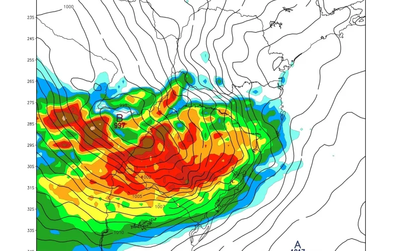Sul do Brasil pode ter ciclone nos próximos dias; veja a previsão do tempo