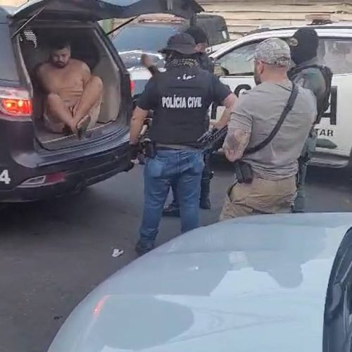 Polícia prende principal liderança criminosa do bairro Cigana, no município de Caucaia