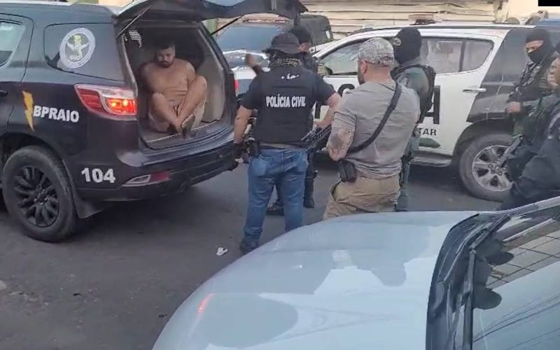 Polícia prende principal liderança criminosa do bairro Cigana, no município de Caucaia
