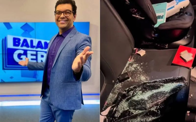 Jornalista Luiz Esteves tem carro arrombado durante furto no bairro Meireles, em Fortaleza