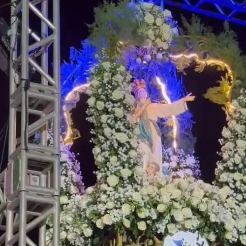 23ª Caminhada com Maria, em Fortaleza, termina com missa e coroação de Nossa Senhora