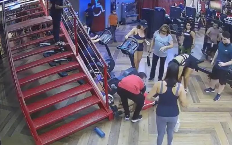 Imagens mostram tentativas de socorro a aluno que passou mal e morreu em academia de Fortaleza