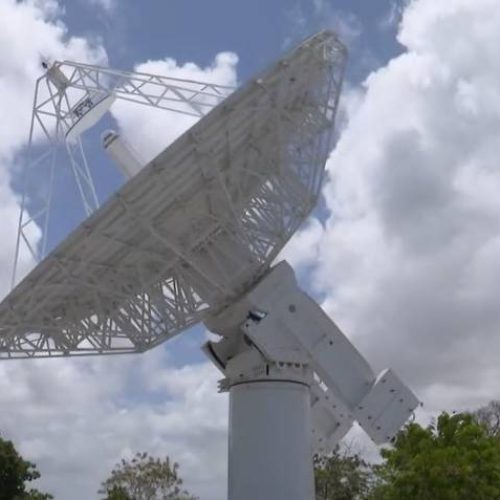 Nova antena inaugurada no Ceará integra rede internacional de monitoramento do espaço e da Terra