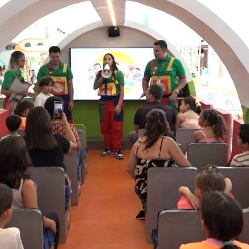 Cidade Mais Infância oferece passeio lúdico e educativo para crianças no Centro de Eventos