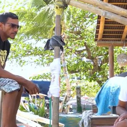 Pescadores dão detalhes de como sobreviveram 24 horas à deriva após jangada virar no mar do Pecém