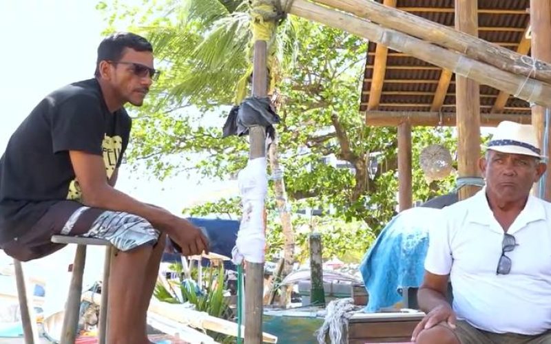 Pescadores dão detalhes de como sobreviveram 24 horas à deriva após jangada virar no mar do Pecém