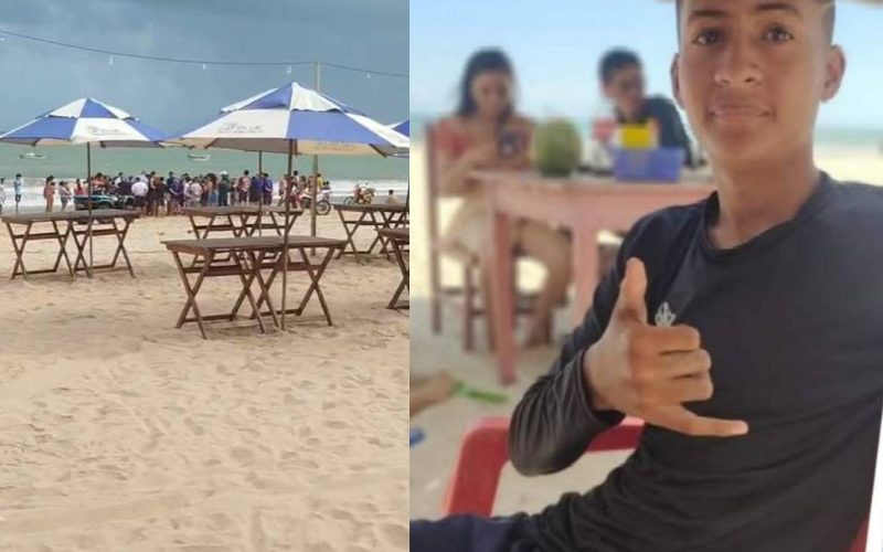 Jovem de 18 anos morre afogado em praia de Icaraizinho de Amontada, no Ceará