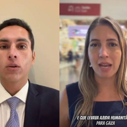 Políticos cearenses se manifestam sobre detenção de Luizianne Lins por Israel a caminho de Gaza