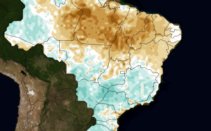 Janeiro deve concentrar chuvas no Centro-Sul do país; veja a previsão para o mês