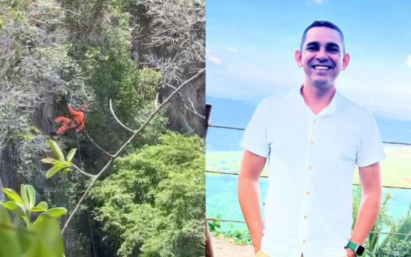 Professor encontrado morto no Ceará foi jogado de penhasco; adolescente é detido por envolvimento no crime