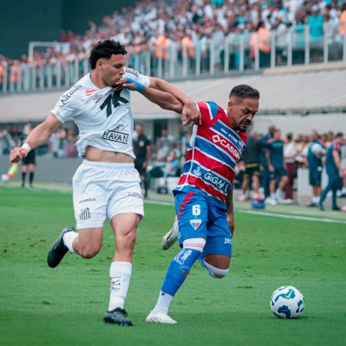 Fortaleza empata com Santos e segue na zona de rebaixamento da Série A