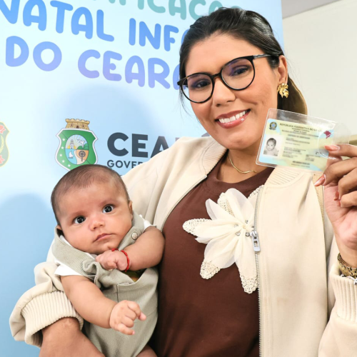 Carteira de Identidade Nacional começa a ser emitida para crianças de 0 a 6 anos no Ceará; entenda